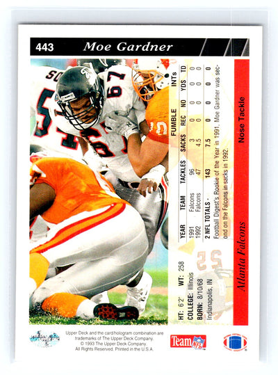 1993 Upper Deck #443 Moe Gardner