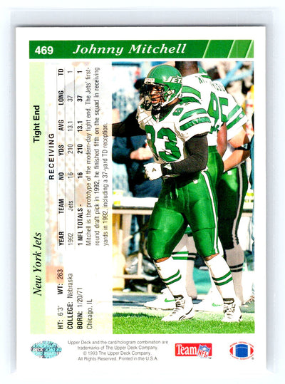 1993 Upper Deck #469 Johnny Mitchell