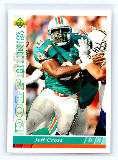 1993 Upper Deck #455 Jeff Cross