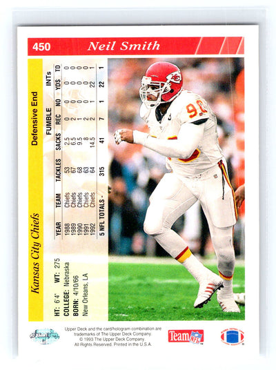 1993 Upper Deck #450 Neil Smith