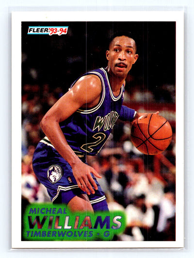 1993-94 Fleer #128 Micheal Williams