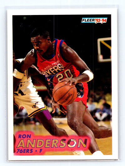 1993-94 Fleer #155 Ron Anderson