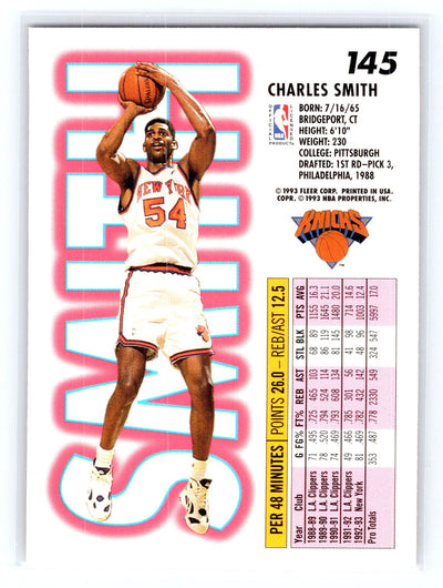1993-94 Fleer #145 Charles Smith