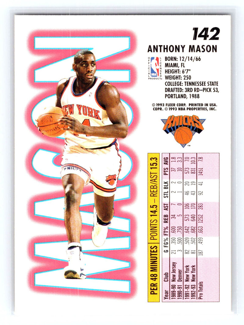 1993-94 Fleer 