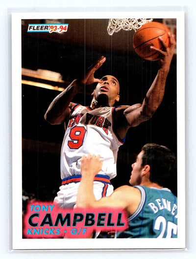 1993-94 Fleer #139 Tony Campbell