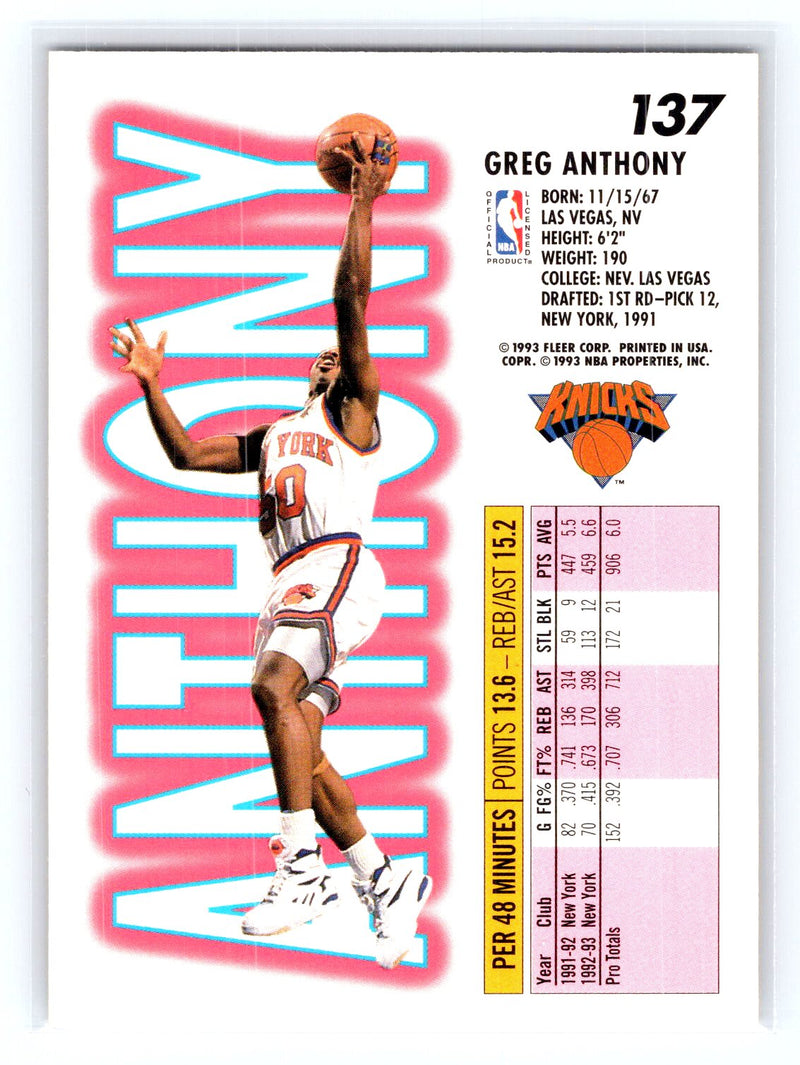 1993-94 Fleer 