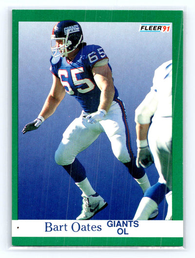 1991 Fleer #317 Bart Oates