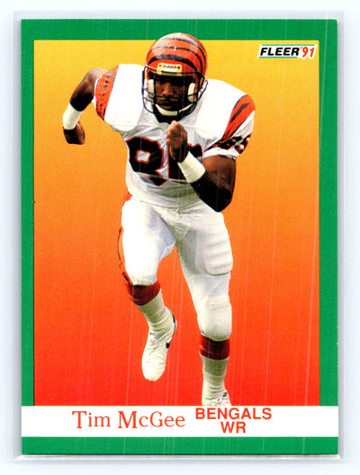 1991 Fleer #25 Tim McGee