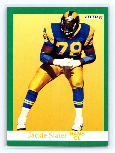 1991 Fleer #275 Jackie Slater