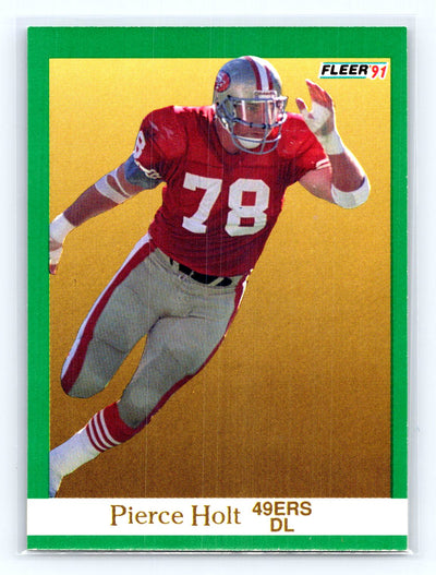 1991 Fleer #357 Pierce Holt
