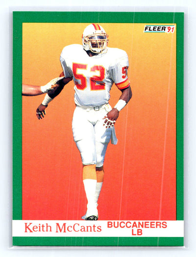 1991 Fleer #378 Keith McCants