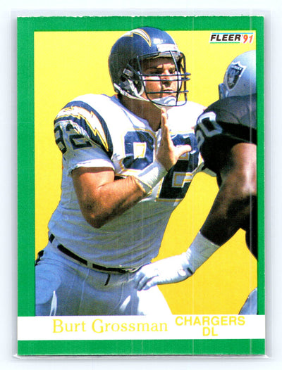 1991 Fleer #175 Burt Grossman