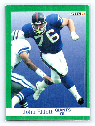 1991 Fleer #310 John Elliott