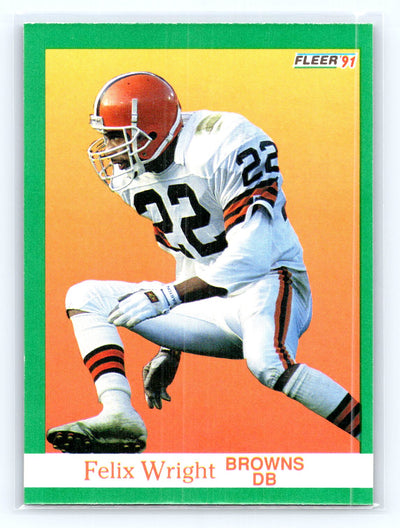 1991 Fleer #42 Felix Wright