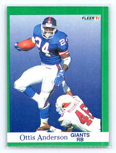 1991 Fleer #305 Ottis Anderson