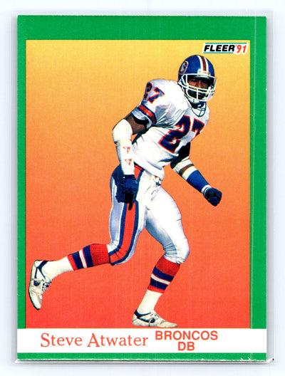 1991 Fleer #43 Steve Atwater