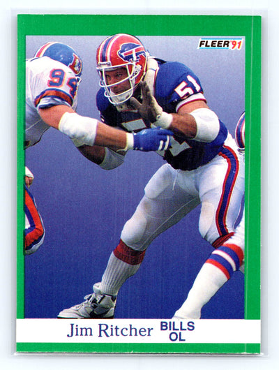 1991 Fleer #9 Jim Ritcher