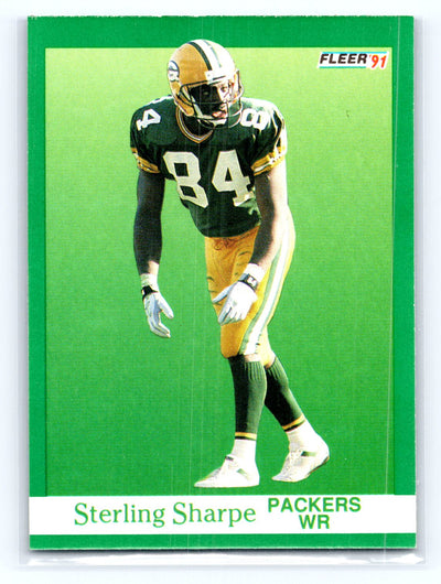 1991 Fleer #261 Sterling Sharpe