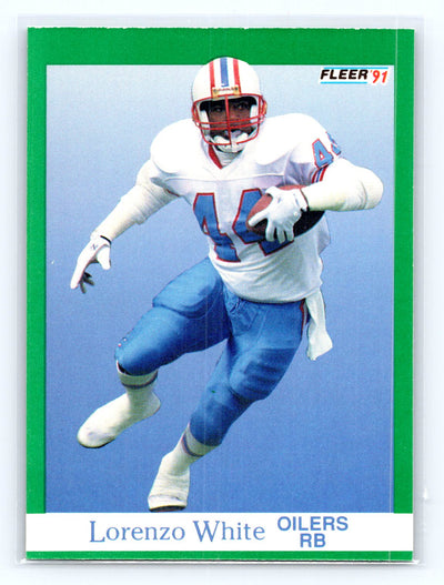 1991 Fleer #73 Lorenzo White