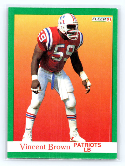 1991 Fleer #135 Vincent Brown