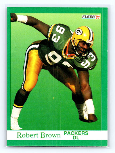 1991 Fleer #250 Robert Brown