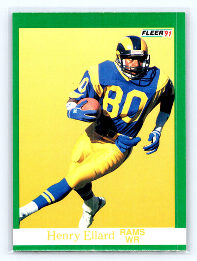 1991 Fleer #266 Henry Ellard