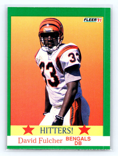 1991 Fleer #399 David Fulcher