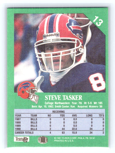 1991 Fleer #13 Steve Tasker