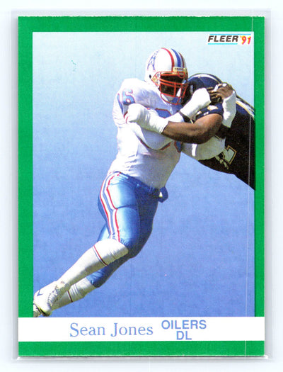 1991 Fleer #65 Sean Jones