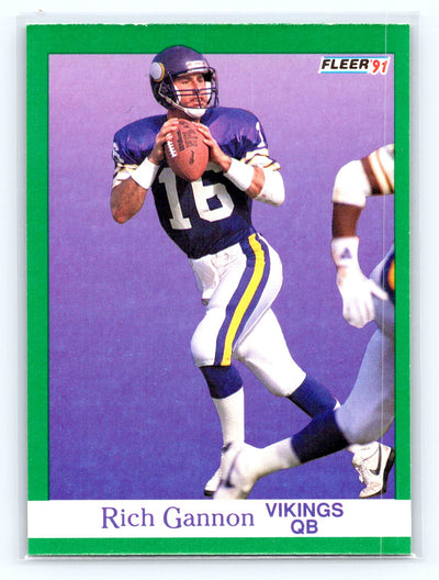 1991 Fleer #282 Rich Gannon