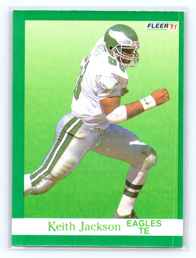 1991 Fleer #329 Keith Jackson