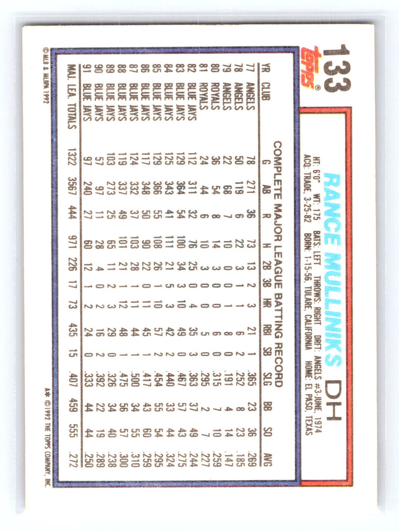 1992 Topps Micro 