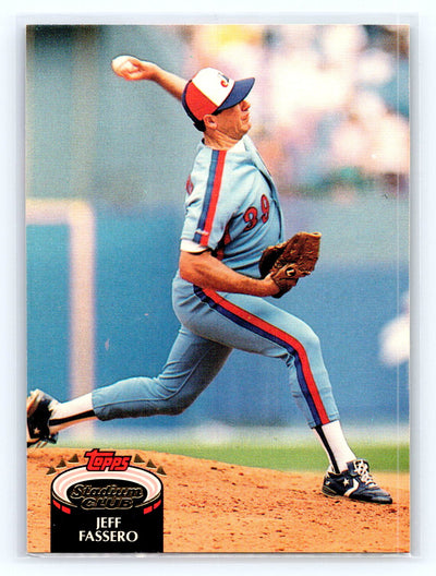 1992 Stadium Club #469 Jeff Fassero