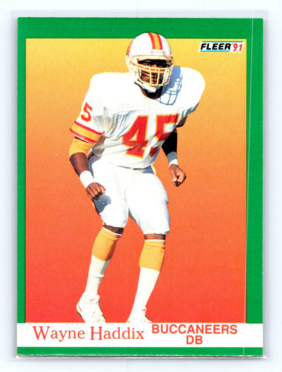 1991 Fleer #374 Wayne Haddix
