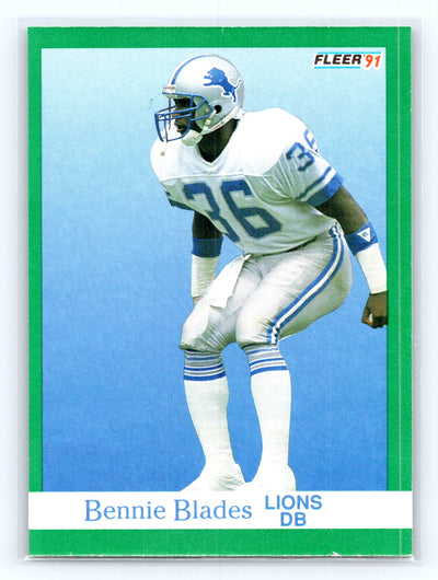 1991 Fleer #241 Bennie Blades