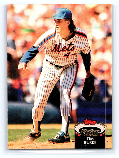 1992 Stadium Club #392 Tim Burke