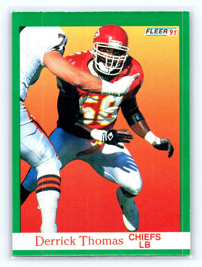 1991 Fleer #100 Derrick Thomas