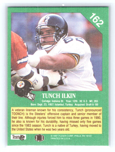 1991 Fleer #162 Tunch Ilkin