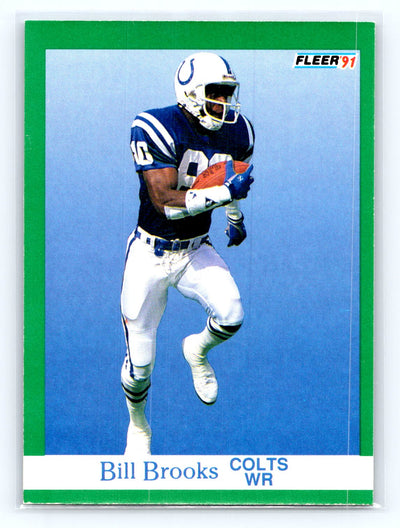 1991 Fleer #78 Bill Brooks