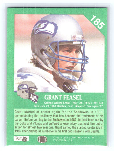 1991 Fleer #185 Grant Feasel