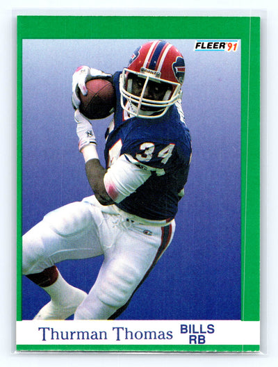1991 Fleer #14 Thurman Thomas
