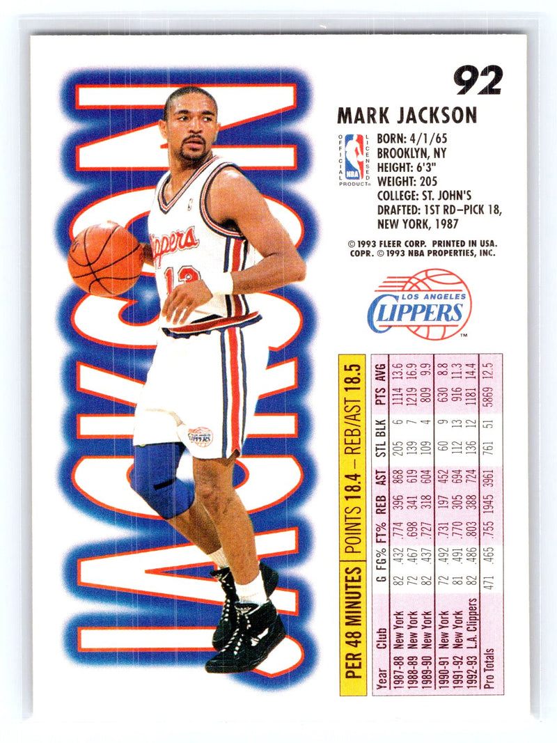 1993-94 Fleer 