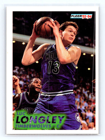 1993-94 Fleer #124 Luc Longley