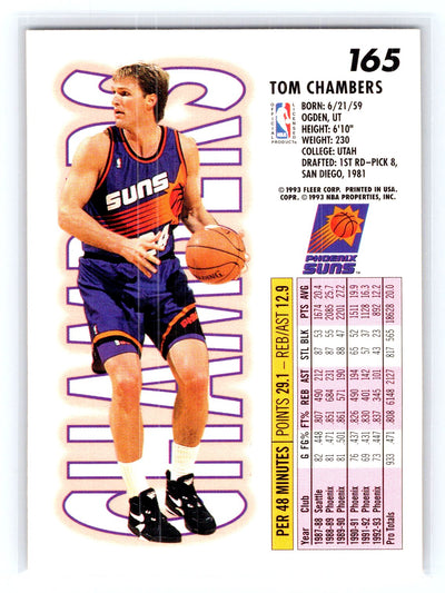 1993-94 Fleer #165 Tom Chambers