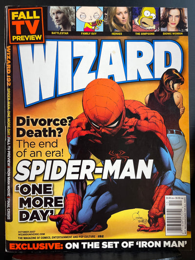 Wizard: The Guide to Comics #192 - Spider-Man cover