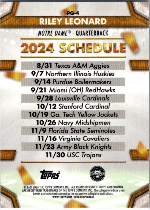 2024 Bowman University Chrome 