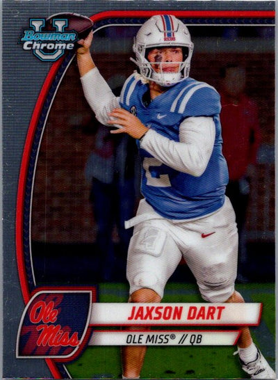 2024 Bowman University Chrome #6 Jaxson Dart