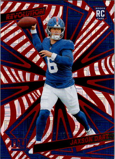 2025 Panini Revolution #219 Jaxson Dart Orange Levels 222/299