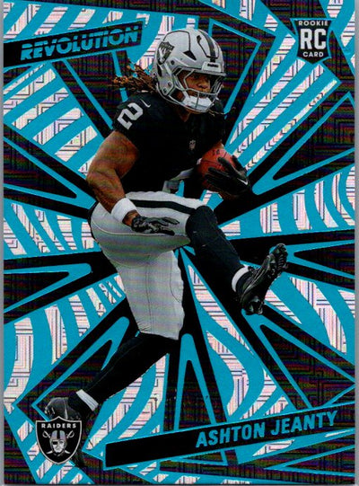 2025 Panini Revolution #202 Ashton Jeanty Teal Levels 149/499