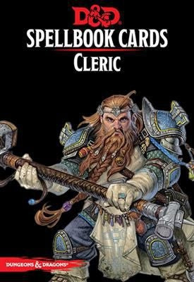 Dungeons & Dragons Spellbook Cards - Cleric Deck (149 cards)